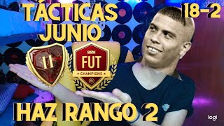 ¡S3XO PURO CON ESTAS TÁCTICAS JUNIO HICE 18-2 + RESUMEN FUT CHAMPIONS CON R9 | RANGO 2 | FIFA23 |