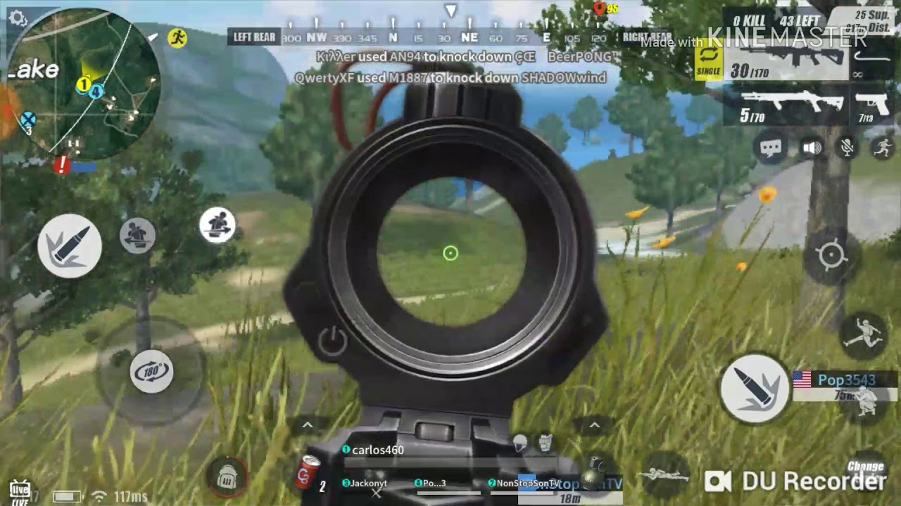 Playing Ros (in a coustom game with Gregory gaming). :)