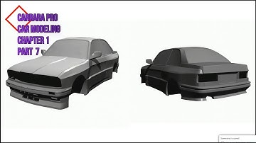 Carrara Pro Car Modeling Tutorials Part 7 BMW E30 M3