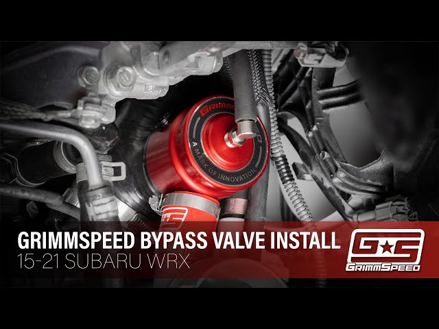 GrimmSpeed Bypass Valve (04-21 Subaru STI)