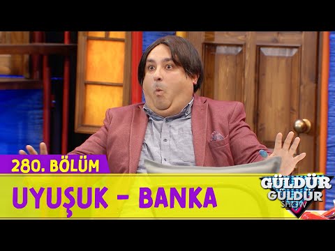 Uyuşuk - Banka - 280.Bölüm (Güldür Güldür Show)