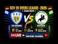 USG WARRIORS vs RCD RIDERS 🇩🇪SCV T20 LEAGUES- 2026🇩🇪 #t20 #live #cricket #today #indvseng