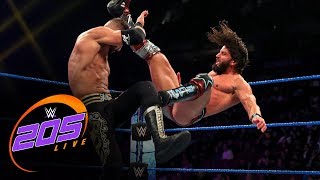 Tony Nese \& Mike Kanellis vs. The Brian Kendrick \& Ariya Daivari: WWE 205 Live, Feb. 14, 2020