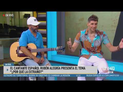 Rubén Alegría presenta "Recuerdo" en La Voz de la Mañana