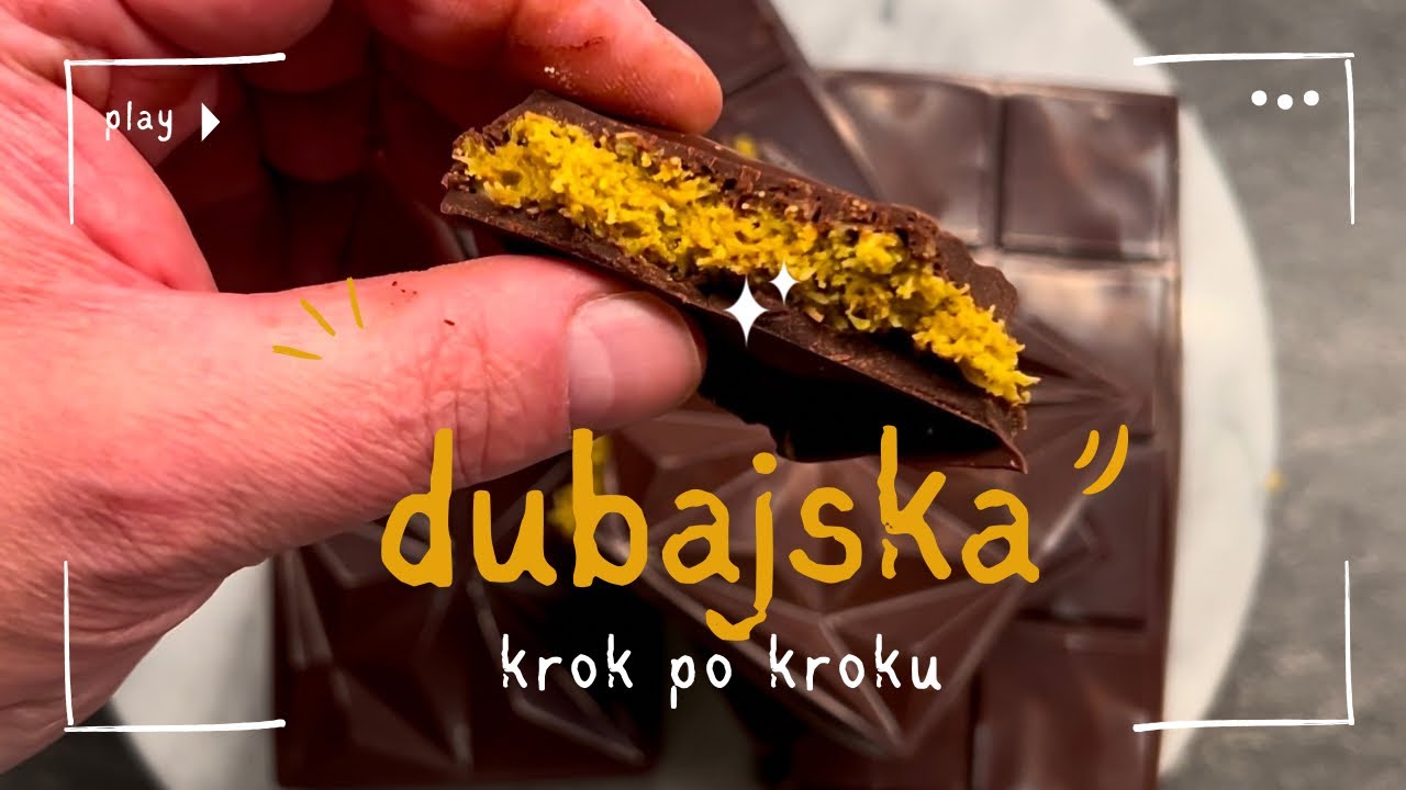 Как приготовить дубайский шоколад - сделайте это сами практически с нуля.