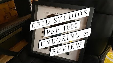 Grid Studios - PSP 1000 - Unboxing & Review