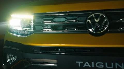 New Volkswagen Tiagun LED Headlamps with DRLs Design