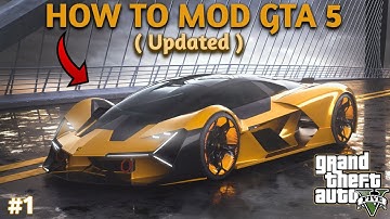 How to Mod GTA 5 | Simple And Easy Tutorial #1 | Full Updated |