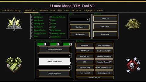 Bo2 LLama Mods RTM Tool V2