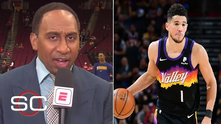 Stephen A. Smith reacts to Suns beat Clippers 130-103 Game 6; Booker 22 Pts, Chris Paul 41 Pts