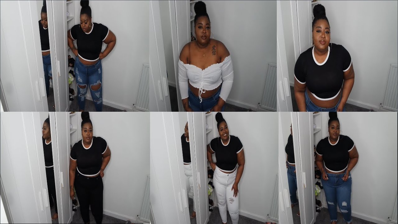 Boohoo Jean Try On Haul | Plus Size & Curve | Stuck Indoors