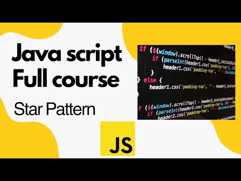 JavaScript Tutorial For Beginners| Right & Left Pascal Star Pattern In JavaScript | For Interview