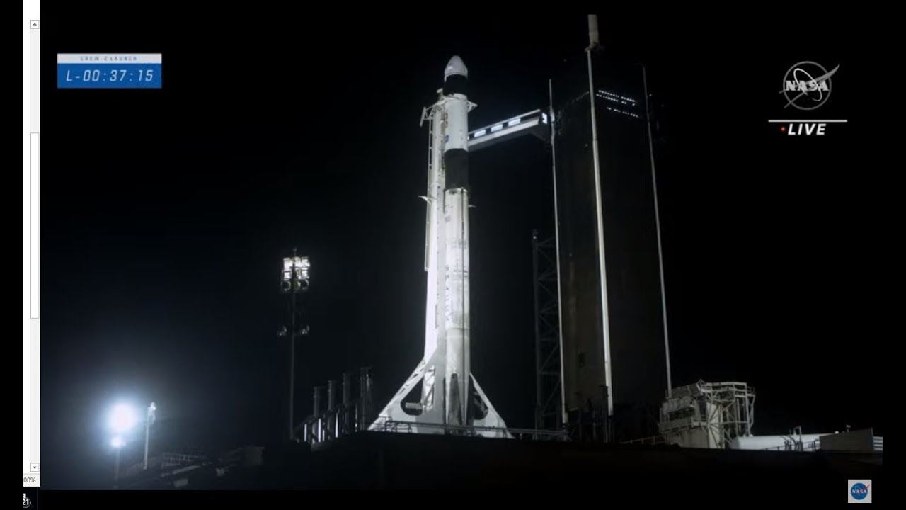 NASA, SpaceX launch astronauts to space station from Kennedy ...