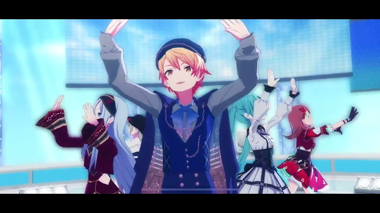 (HATSUNE MIKU COLORFUL STAGE!) Gunjo Sanka 3D MV (SEKAI version) - YouTube