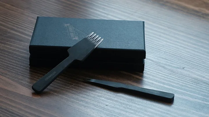 Unboxing Crimson Hides Pricking Iron - Reverse ASMR