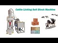 2021 Best Livestock Salt Licking Brick Machine