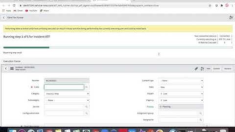 ATF1 - ServiceNow Automated Test Framework