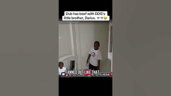 DuB ma problem z młodszym bratem DDG, Dariusem😂