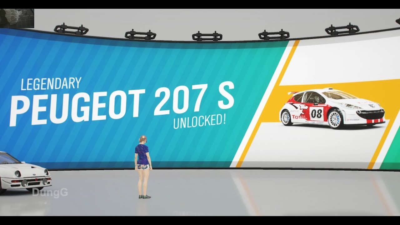 How to get the Peugeot 207S in Forza Horizon 4 - YouTube