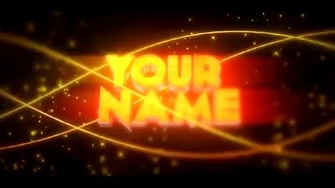 [ Awesome ] Free 3D Epic Orange Text Intro Template For Cinema 4D & After Effect