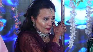 Brides Emotional Dance For her Family Made Everyone Cry 😭 || INDIAN WEDDING||@MrKyunus