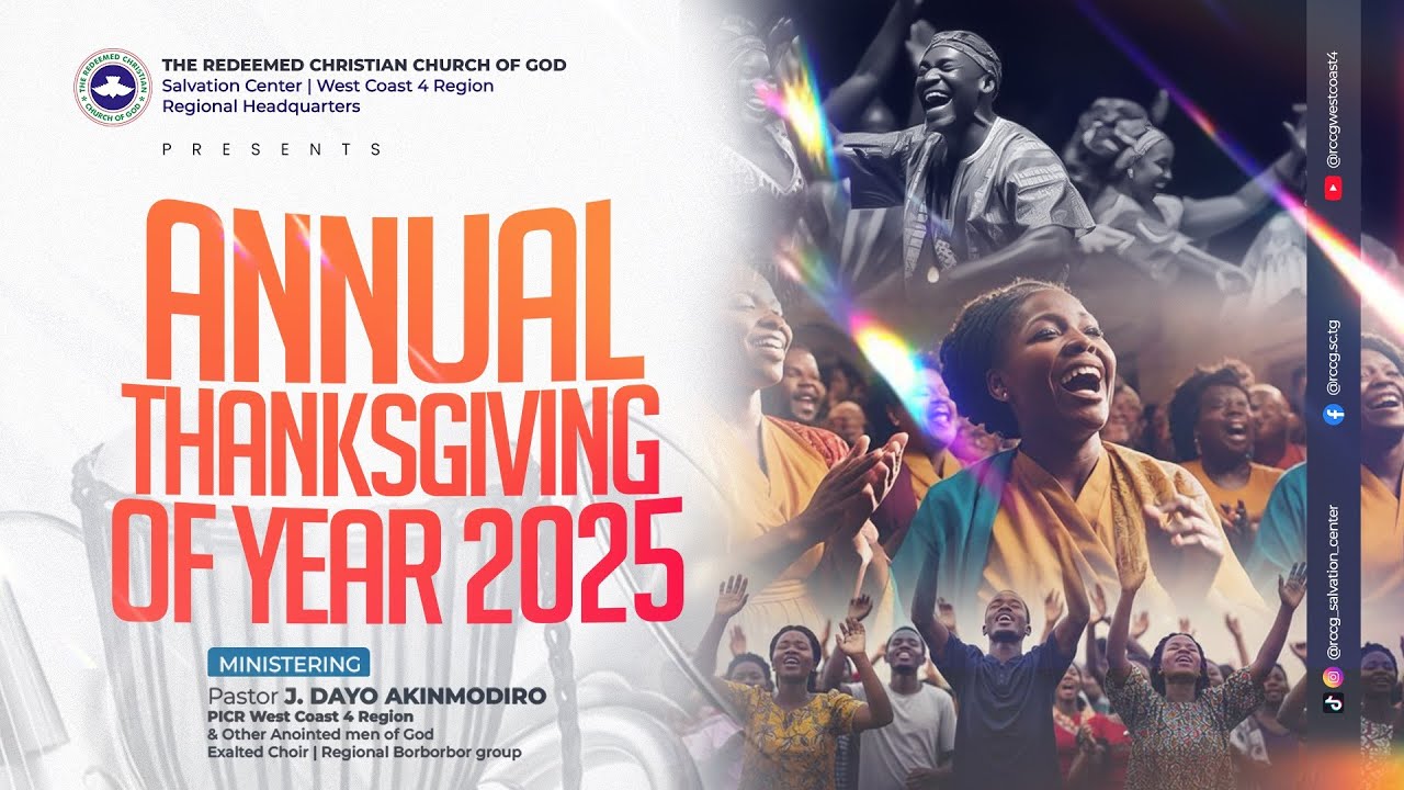 ANNUAL THANKSGIVING SERVICE || 28TH DECEMBER 2025 - YouTube