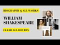 William shakespeare biography and all works in details by sk  literaturelover