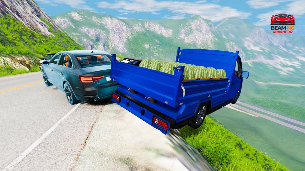 Realistic High-Speed Car Crashes in BeamNG.drive #8