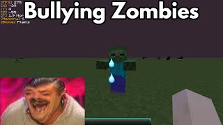 I Cyber Bullied Zombies They Cried Minecraft Yac270