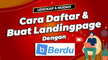 Cara Daftar & Buat Landingpage dengan Berdu.id (Lengkap & Mudah)