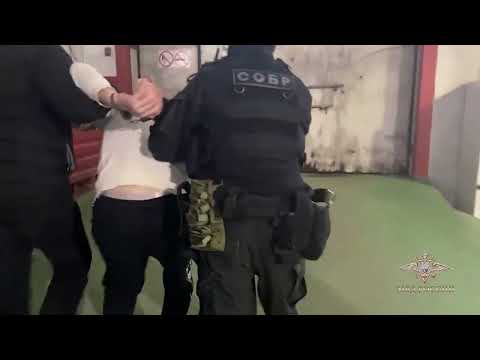 РАБОТАЕТ СОБР облава на мошенников оперативная съёмка POLICE SPECIAL FORCES