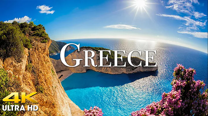 FLYING OVER GREECE (4K UHD) - Beautiful Nature Scenery with Relaxing Music (4K Video Ultra HD)