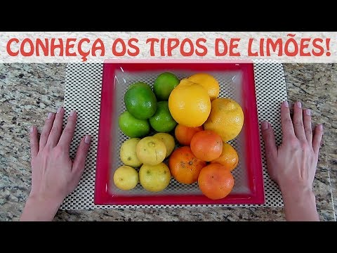 Vídeo: Quais São As Variedades De Limões