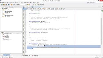 How to make unit testing with PHPUnit on NetBeans