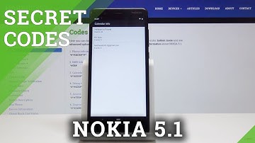 How to Open Hidden Modes in Nokia 5.1 - Secret Codes / Service Menu