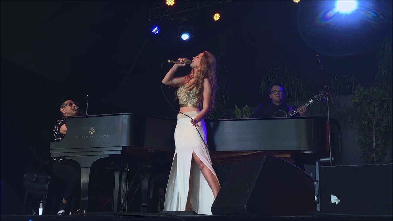 Jeff Goldblum Feat Haley Reinhart My Baby Just Cares For Me Arroyo Seco Youtube Jeff Goldblum Feat Haley Reinhart My Baby Just Cares For Me Arroyo Seco Youtube