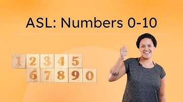 ASL: Numbers 0-10 - Learn To Sign Numbers 0 to 10