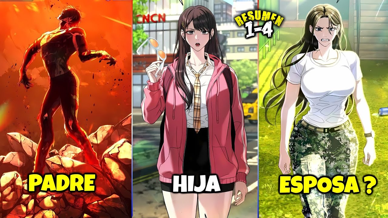 💥(1-4) El PADRE que en MEDIO del APOCALIPSIS se transformó en ZOMBI para salvar a su HIJA | Resumen