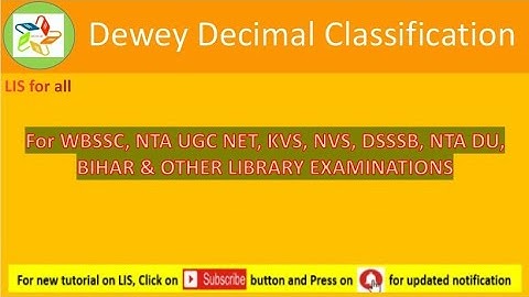 Dewey Decimal System