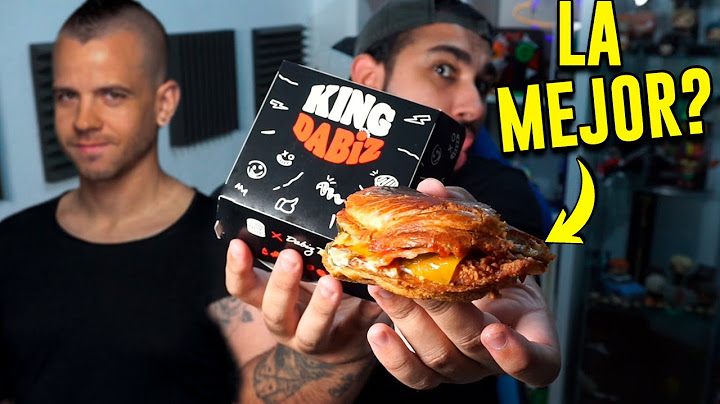 Probando la NUEVA Hamburguesa de Dabiz Muñoz (BURGER KING)