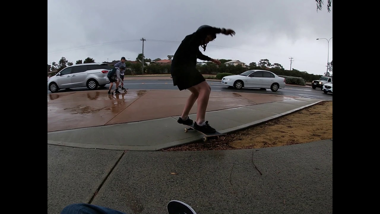 Street Skate in Wet Weather YouTube