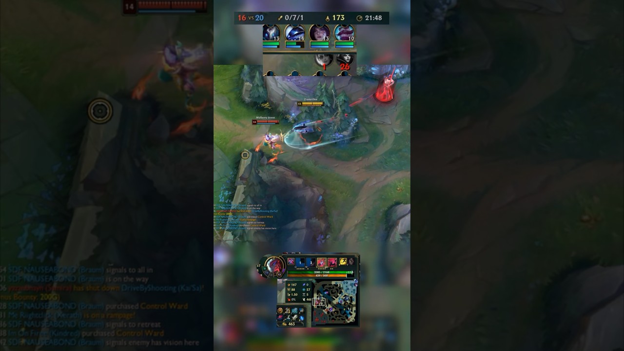 0/7 Yone VS FED Aurora - Who wins ? 