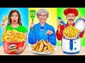 मैं बनाम दादी कुकिंग चैलेंज | महाकाव्य भोजन लड़ाई Multi DO Challenge