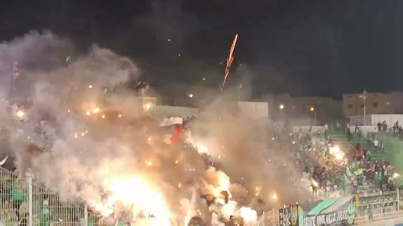 الجمهور الوجدي بقيادة التراس بريغاد وجدة من أول مقابلة الموسم #Oujda