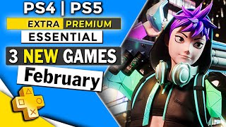 3 NEW PS Plus Essential, Extra Premium Games February 2024