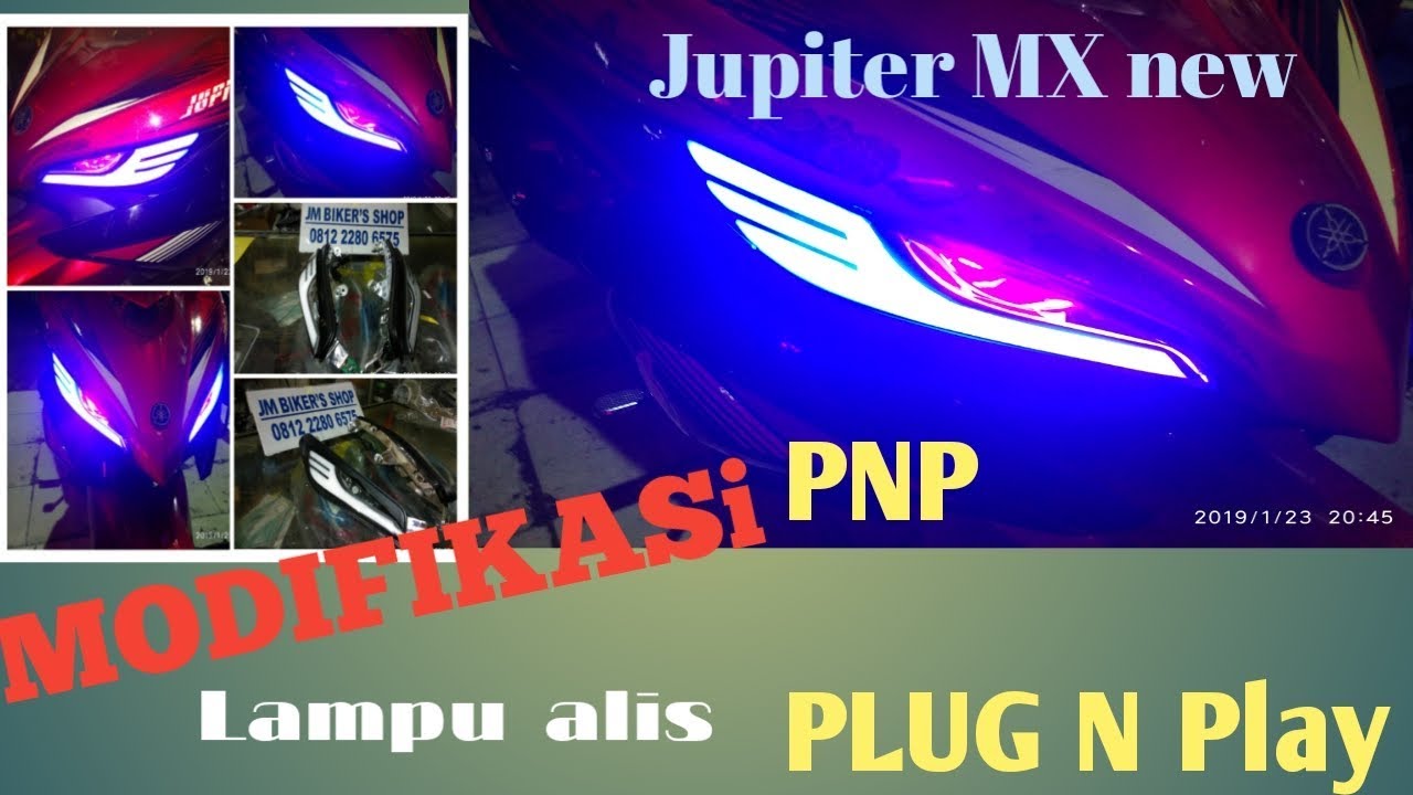 Modifikasi Lampu Alis Drl Di Yamaha Jupiter Mx New 135 Keren Abis