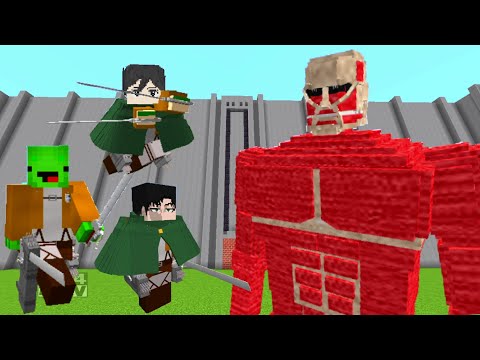 【Minecraft】まいぜんシスターズさんと進撃の巨人MODでサバイバル出来るMODが凄すぎる！！