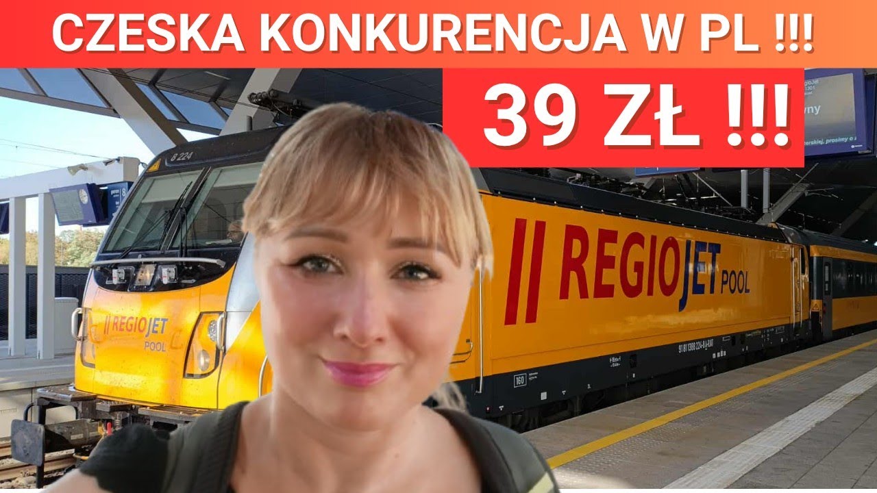 🇨🇿 RegioJet - Test NAJWIĘKSZEGO KONKURENTA PKP INTERCITY! Luksusowe Wagony BUSINESS!