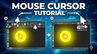 How to add a yellow circle to your mouse cursor? Windows11