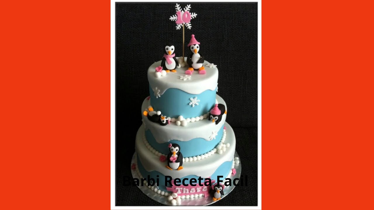 Pastel De Pingüinos 6